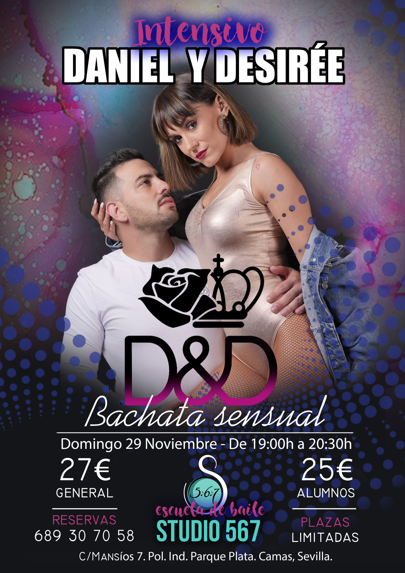 INTENSIVO BACHATA SENSUAL DANIEL Y DESIRÉE - go&dance