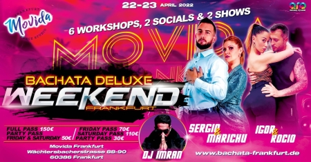 Bachata Deluxe Weekend Frankfurt - April 2022