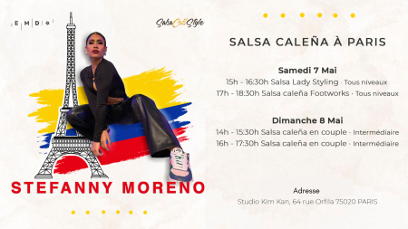 Salsa Caleña Workshops with Stefanny Moreno