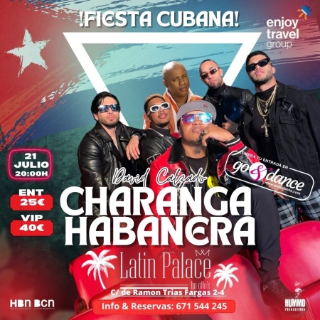 CHARANGA HABANERA Live Concert from Cuba to Barcelona