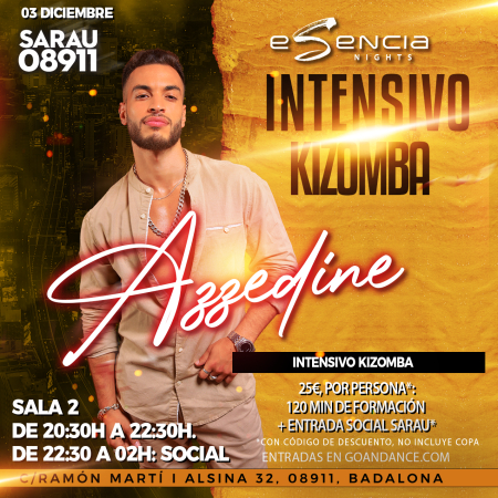 Intensivo AZZEDINE KIZOMBA - SARAU