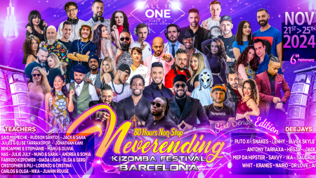 Neverending Kizomba Festival BARCELONA 2024 - 6th Ed.