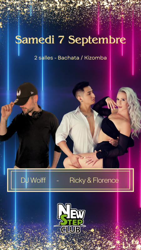 NewStep Club BachataKizz Party - Workshop by Ricky&Florence