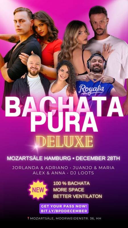 Bachata Pura Deluxe | 28th of December 2024 | Hamburg, Germany