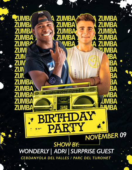 WONDERLY BIRTHDAY ZUMBA MASTERCLASS 