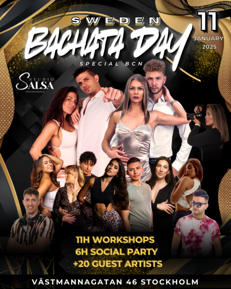 Bachata Day Special BCN from Stockholm