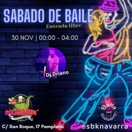 Sábado de baile en Pamplona