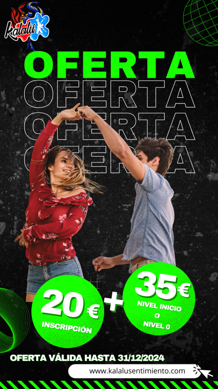 OFERTA - EMPIEZA EL AÑO BAILANDO