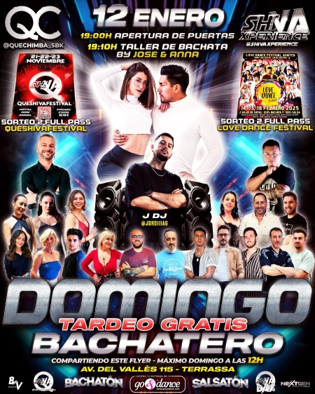 💥💥 TODOS LOS DOMINGOS TARDEO BACHATERO 💥💥