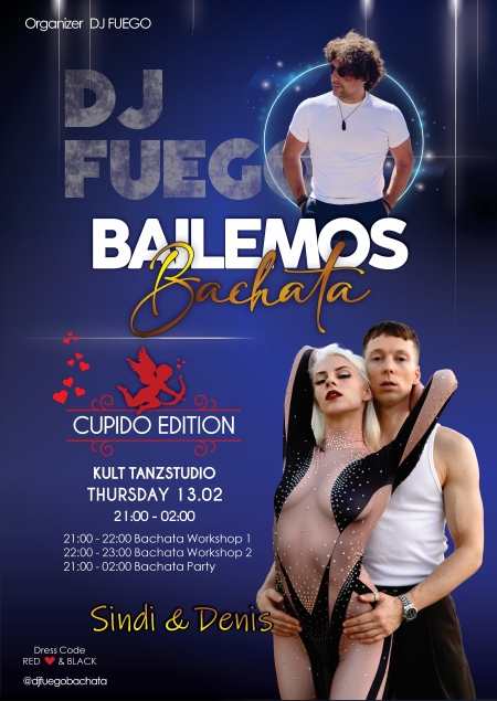 Bailemos Bachata ❤️ 'Cupido Edition' ❤️