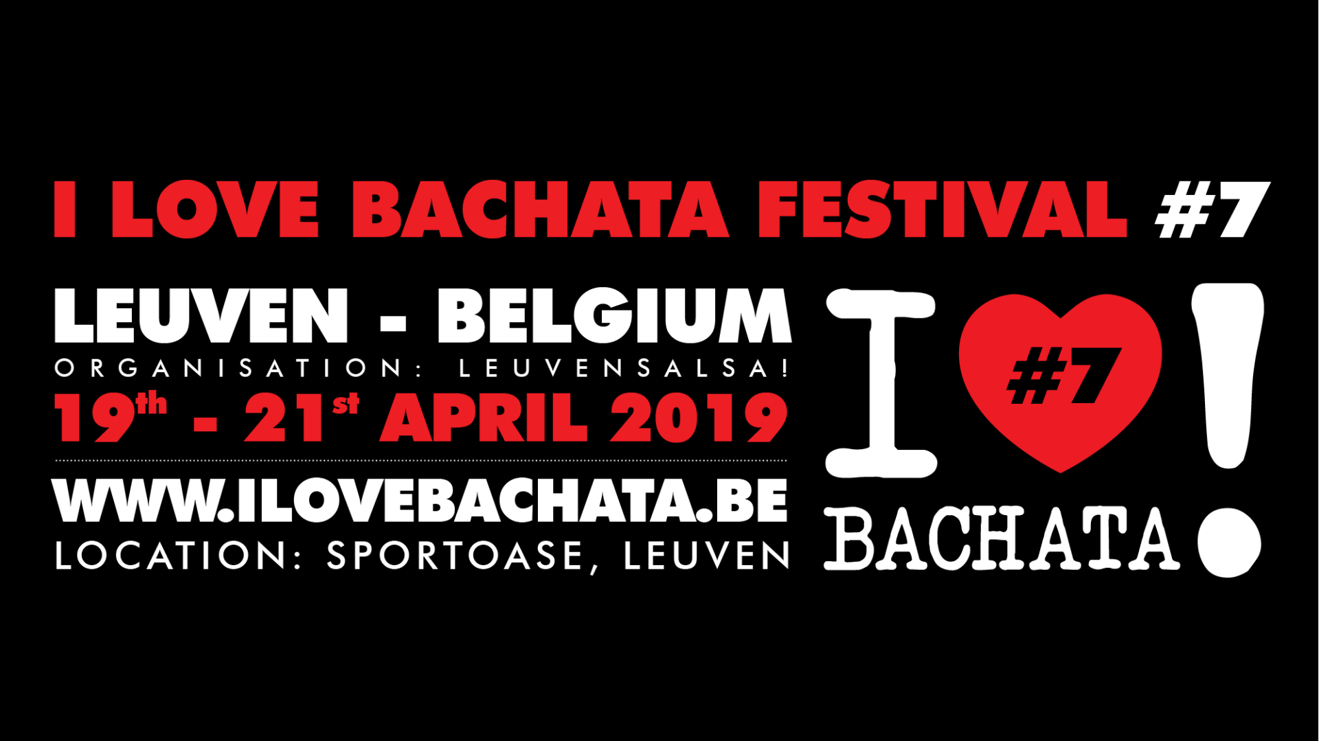 I Love Bachata 2019 (7ª Edición) - go&dance