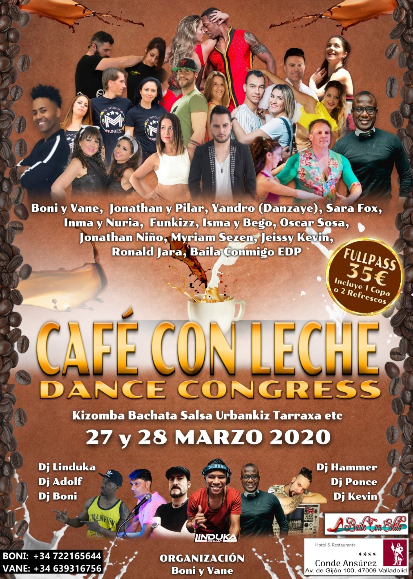 Café con Leche Dance Congress Marzo 2020 go&dance