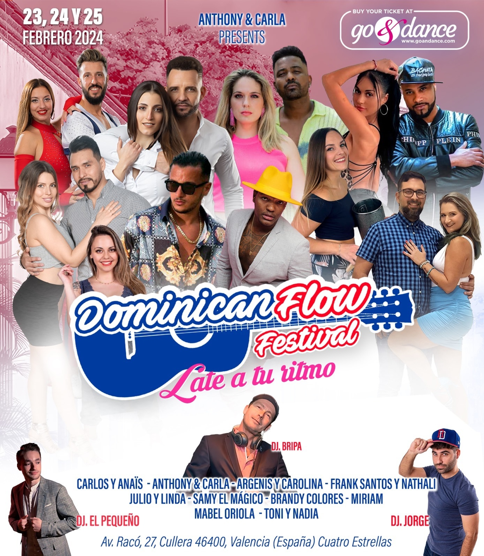 Dominican Flow Festival 2024 go&dance
